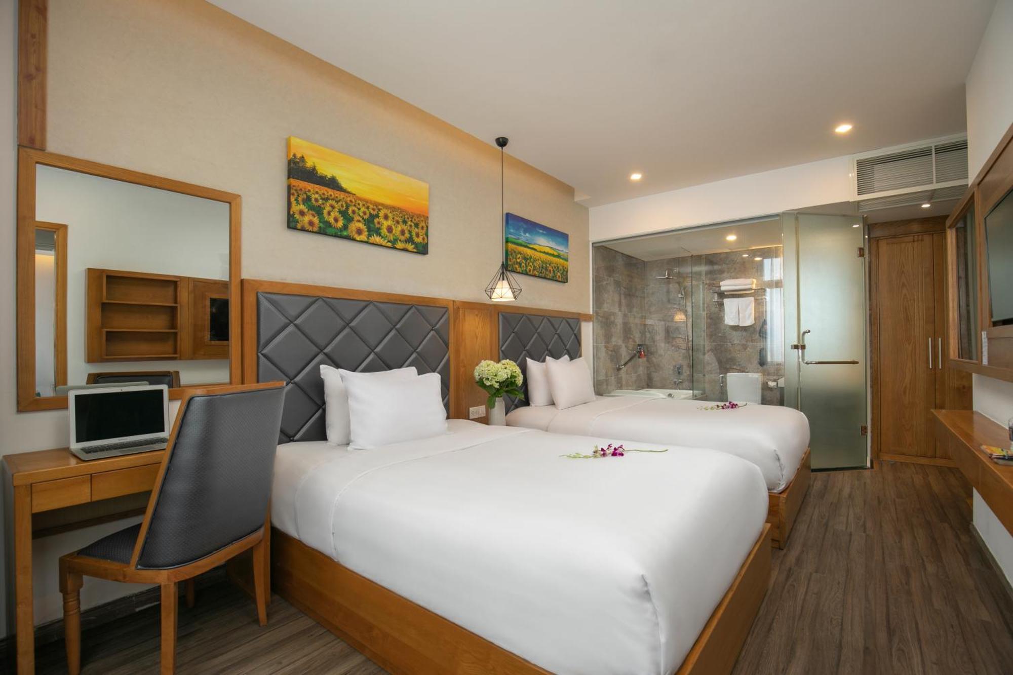 Grand Sunrise Boutique Hotel Дананг Экстерьер фото