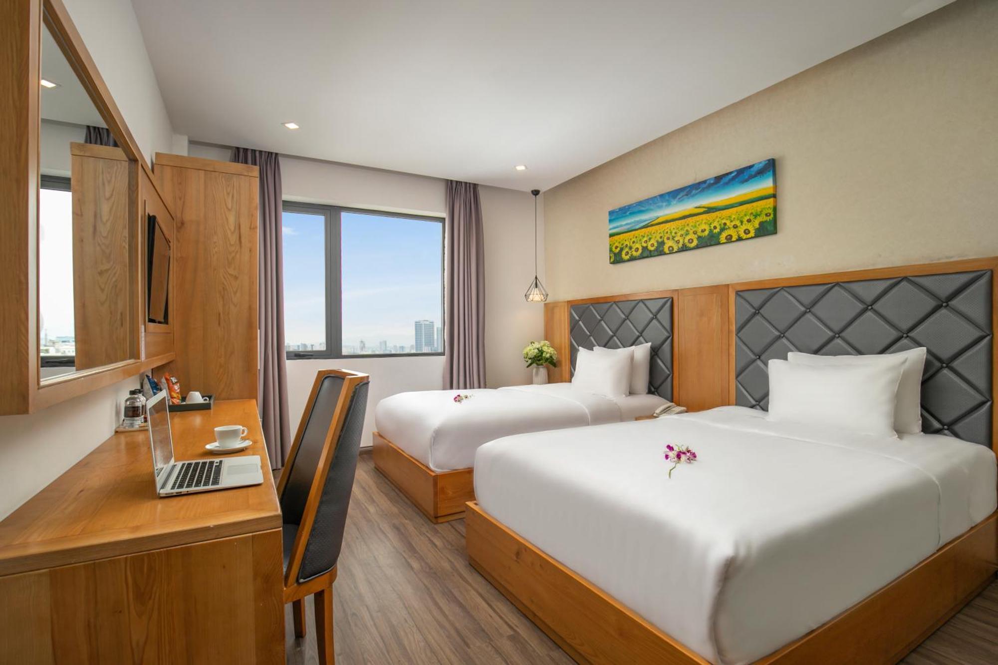Grand Sunrise Boutique Hotel Дананг Экстерьер фото